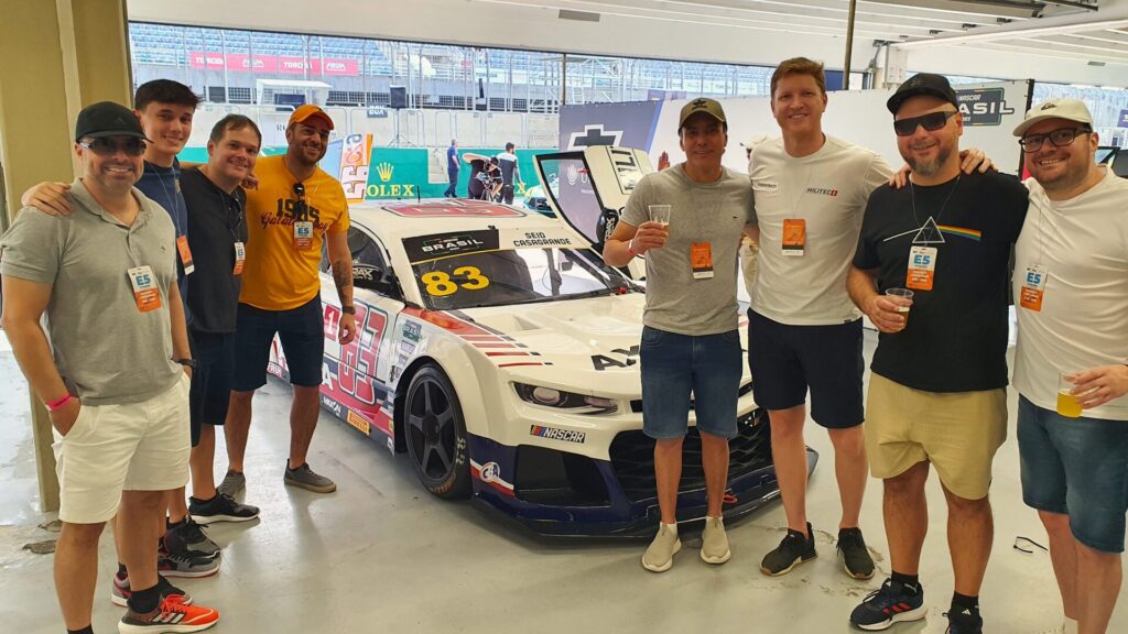 A Motortech também esteve em Interlagos com convidados em uma ação particular da distribuidora MILITEC 1 em Santa Catarina. Foto: Renyere Trovão