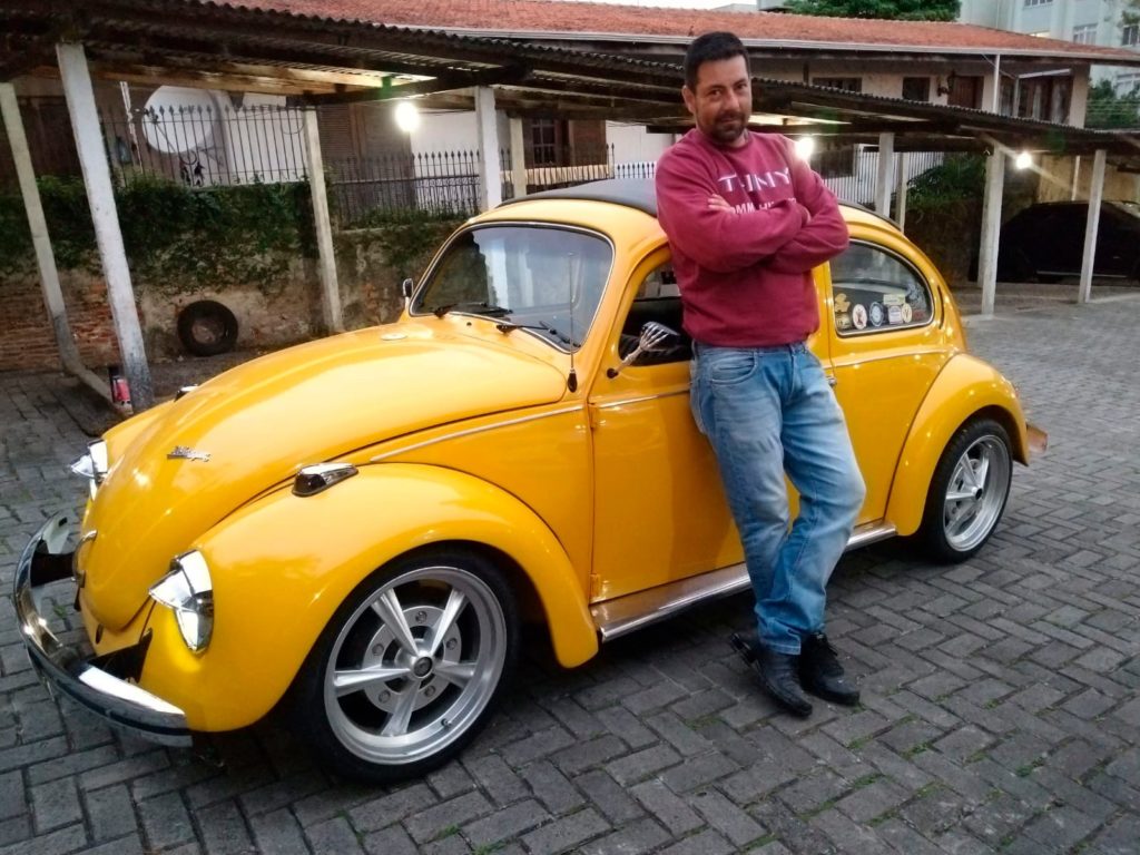 O projeto de automação do Fuke Alexa foi elaborado pelo próprio Rafael Tibucheski, que é engenheiro elétrico. Foto: Arquivo pessoal