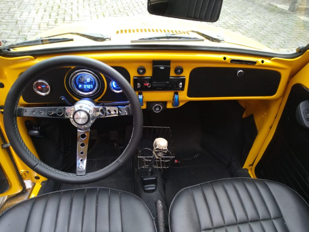 O proprietário do Fuke Alexa gastou cerca de R$ 1.500 pelo projeto de automação por comando de voz do veículo. Foto: Arquivo pessoal